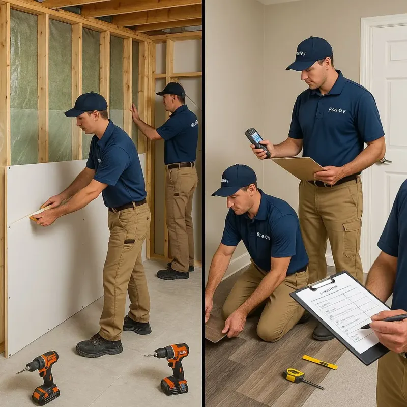 Repairs and Reconstruction process in Calloway County, KY